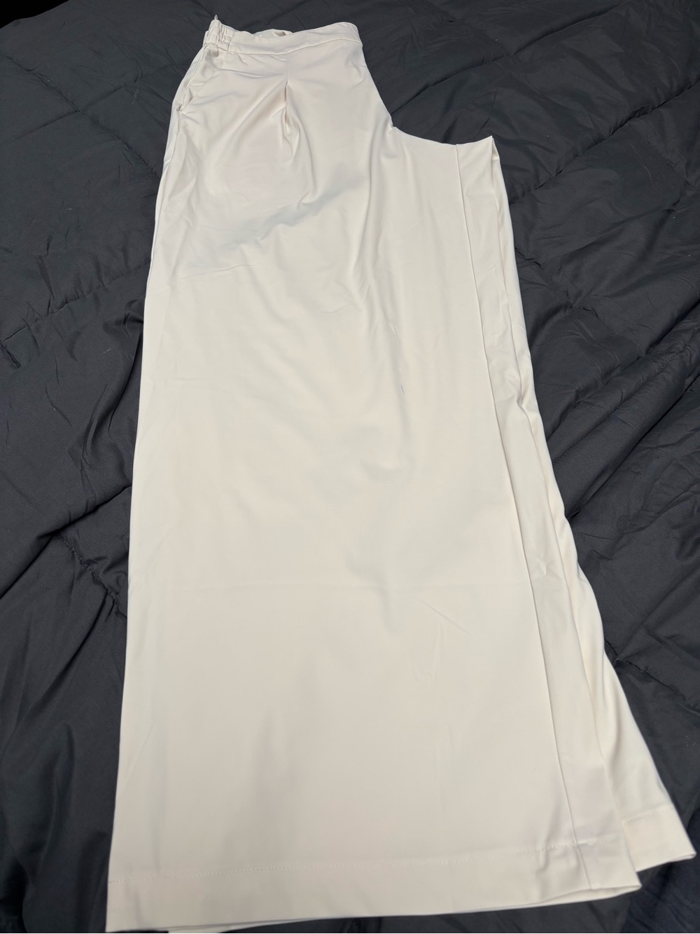 White Women's Athleta wide leg  -